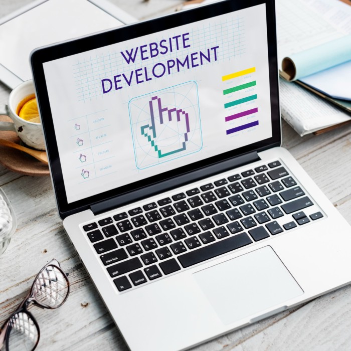 Website Design & Development Illustration